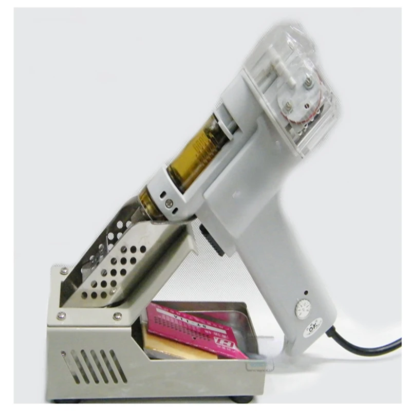 100W ダブル吸引ポンプ真空電動真空ポンプガンはんだ除去溶 - Desoldering Gun Vacuum Electric のレビューと価格