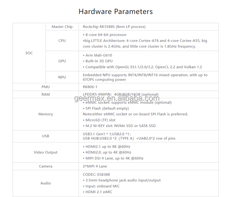Orange Pi 5 Pro 4GB 8GB 16GB R - Orange Pi 5 Plus 16Gb のレビューと価格