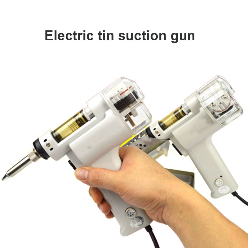 ポータブル電動真空はんだ吸い取りポンプ、はんだ吸い取り機、加 - Desoldering Gun Vacuum Electric のレビューと価格