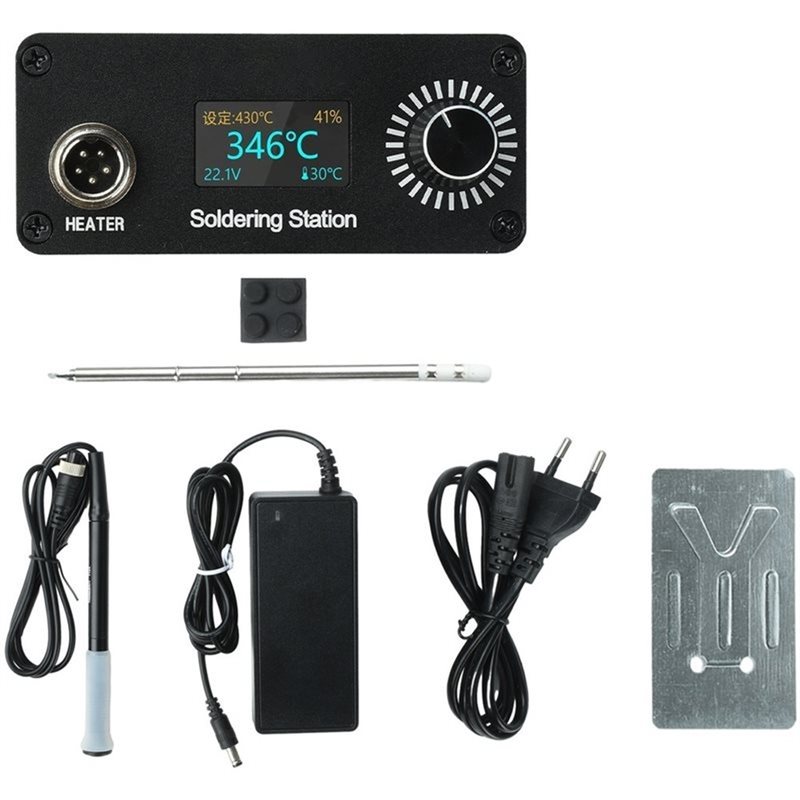 B23B T12 家庭用修理はんだ付けステーションポータブル - Soldering Station T12 Oled のレビューと価格